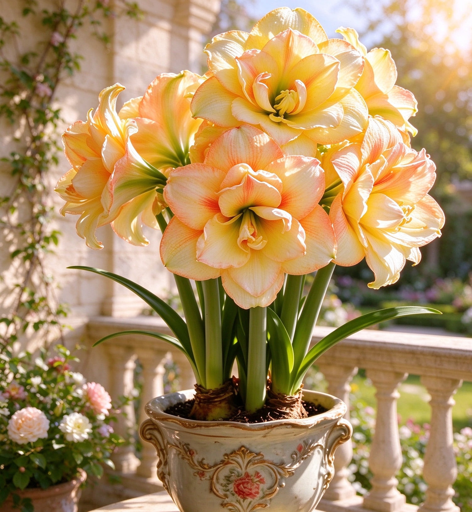 Amaryllis, Low Maintenance,Easy Grow,Ideal for Beds Borders - Walmart.com