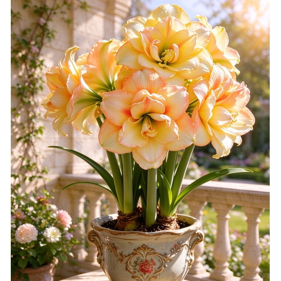 Amaryllis, Low Maintenance,Easy Grow,Ideal for Beds Borders - Walmart.com