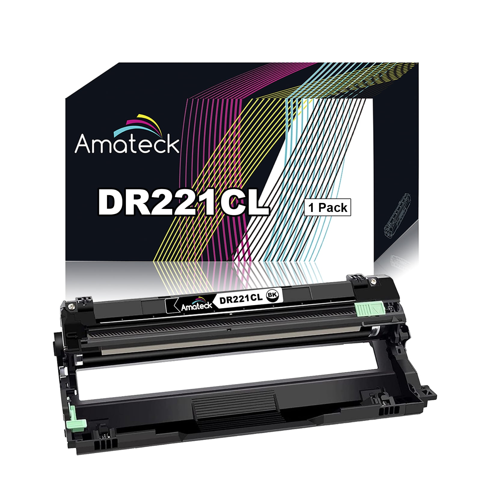 Brother DR221CL Drum Unit 4 Pack Toner Mfc 9130cw Replacement Drum Units For Brother DR221 - 4 Pack Compatible With HL-3140CW, MFC-9340CDW Printers Non-OEM Brother Drums MFC-9340CDW Parts - View #3