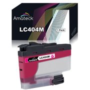 Amateck Compatible Ink Cartridge Replacement for Brother LC404M Magenta 1 Pack for MFC-J1205W, MFC-J1205W XL, MFC-J1215W
