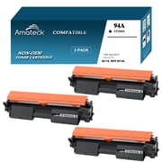Amateck Compatible Toner Cartridge Replacement for CF294A HP 94A Black 3 Pack for LaserJet Pro M118dw, LaserJet Pro MFP M148dw, LaserJet Pro MFP M148fdw