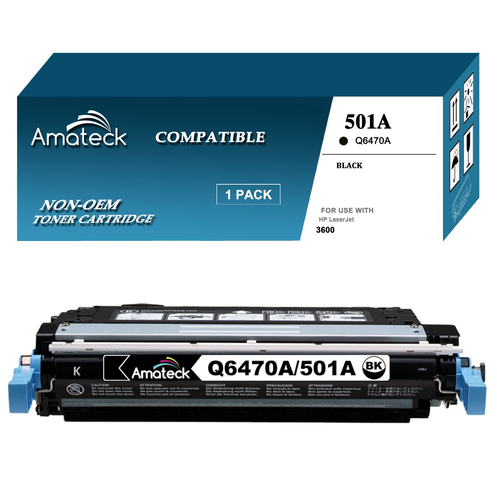 8x Toner Per R HP Color LaserJet 3800 DN N Dtn Q6470A-Q7583A 503A 501A - Foto 2