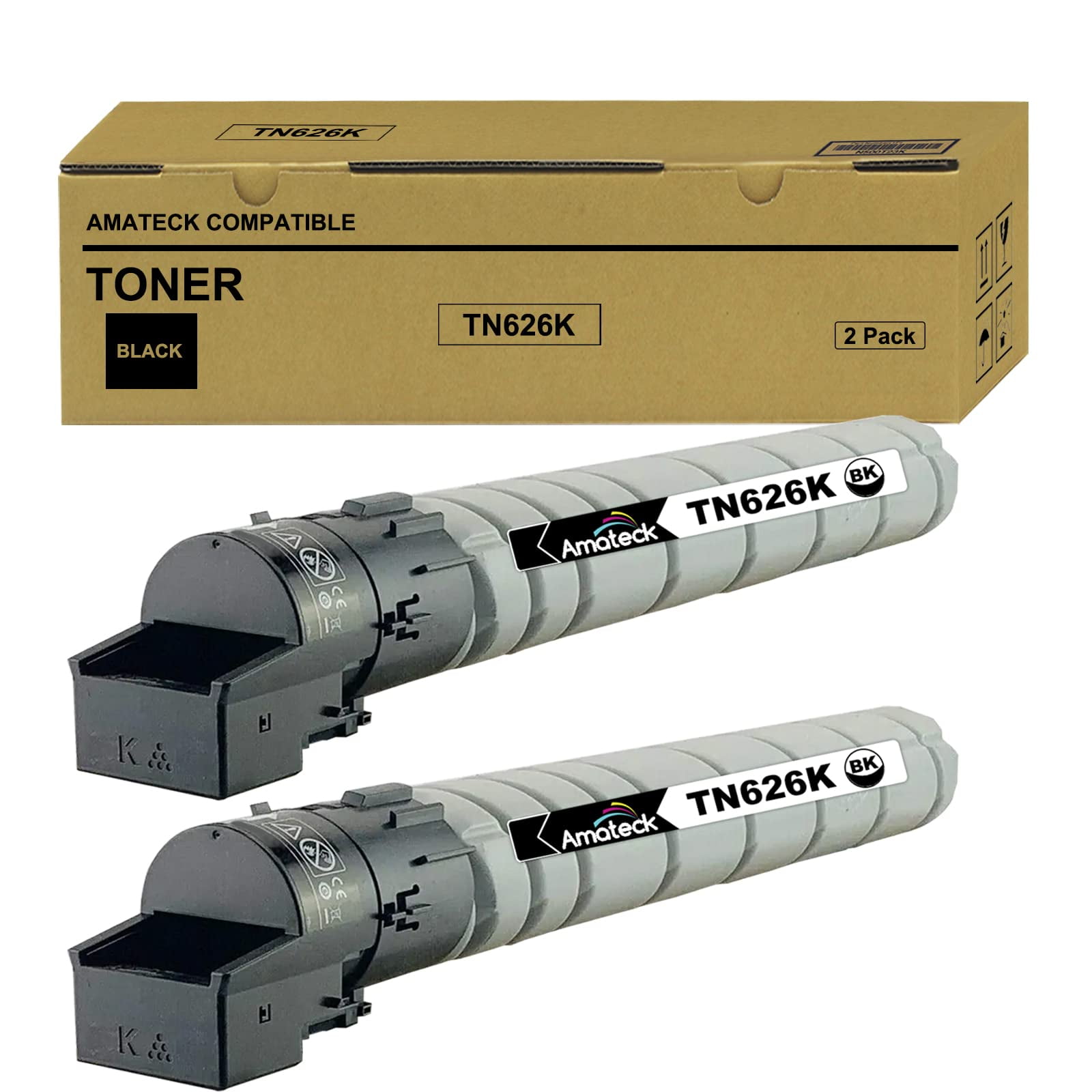 Amateck Compatible Toner Cartridge Replacement for Konica Minolta ...