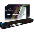 thumbnail image 1 of Amateck Compatible Toner Cartridge Replacement for Sharp MX-31NTCA Cyan 1 Pack for MX-2600N, MX-3100N, MX-4100N, MX-4101N, MX-5001N, 1 of 4