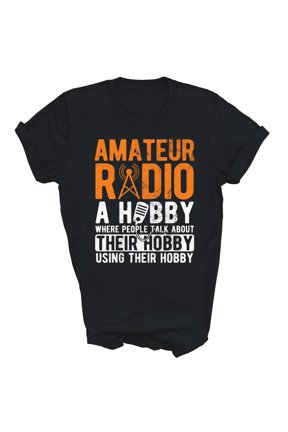 Amateur Radio Ham Operator Hobby Communication Graphic T-Shirt
