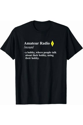 Amateur Radio Hobby T Shirt For Ham Operators Gift Unisex T-Shirt