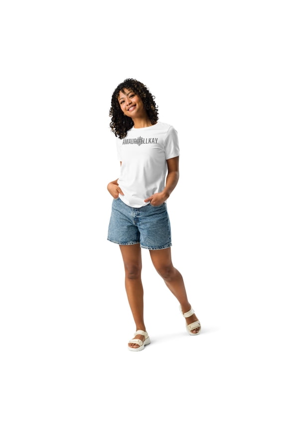Amauriyell Kay white Leopard T-Shirt (2XL)