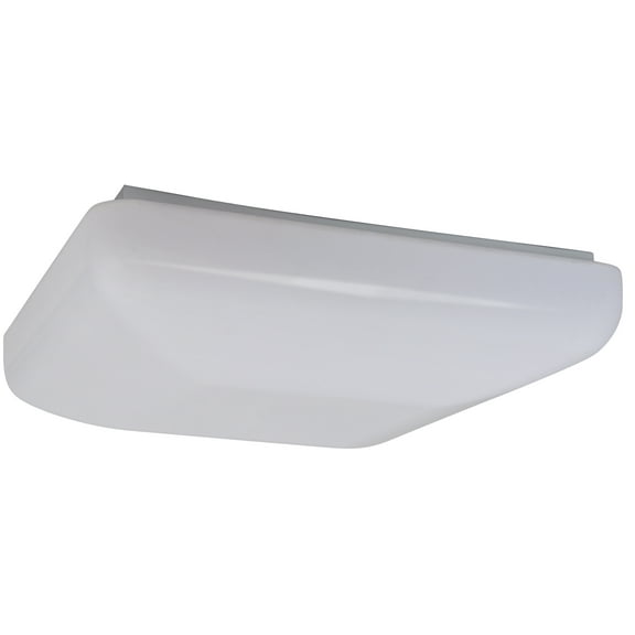 14" LED square Ceiling or wall surface mounting. Easy to install dffuser, locked by four rotationg clips. Damp location