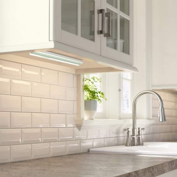 Amax Lighting 5W LED undercabinet in White Finish 12 X12 X3.5