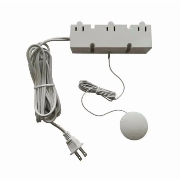 Amax Lighting DM3-120-WHT 120V 3 Outlet & 3 Level Touch Dimmer Receptacle Appliance Control - White