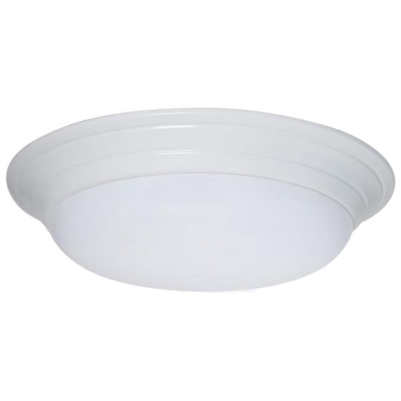 Amax Lighting LED-C003WHT 22.5 in. LED Classic Fixture with Twist & Lock on Installation & Metal Housing - White Diffuser
