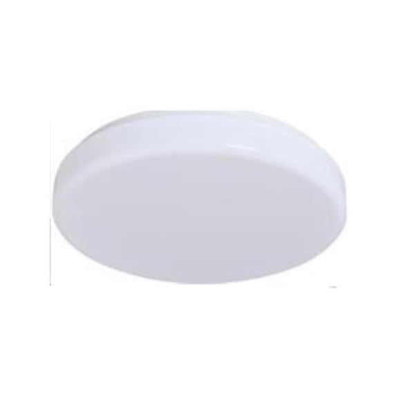 Amax Lighting V001-Lens 11 in. Plastic White Drum Diffuser