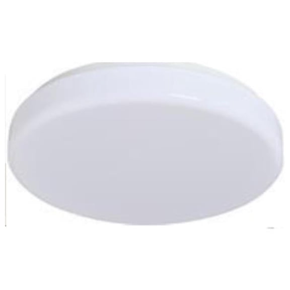 Amax Lighting V002-Lens 14 in. Plastic White Drum Diffuser