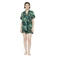 thumbnail image 1 of Amaxer Women Button up Pajama Set, Summer Lightweight Shorts Sleepwear Pjs Set, 1 of 5