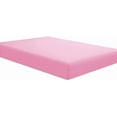 thumbnail image 1 of Amay 800 TC 100% Organic Cotton King Size 1Pc Fitted Sheet ( 76X80 ) Fits Mattress Upto 8-10 inches, Pink Solid, 1 of 6