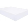 thumbnail image 1 of Amay 800 Thread Count 100% Organic Cotton Queen Size Fitted Sheet ( 60X80 ) Fits Mattress Upto 24- 26 inches Deep Pocket, White Solid, 1 of 6