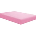 thumbnail image 1 of Amay 800TC Organic Cotton Emperor Size Fitted Sheet ( 84X84 ) Fits Mattress Upto 12-15 inches, Pink Solid, 1 of 6
