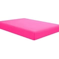 thumbnail image 1 of Amay 800TC Organic Cotton King Size Fitted Sheet ( 76X80 ) Fits Mattress Upto 10-12 inches, Hot Pink Solid, 1 of 6