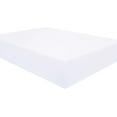 thumbnail image 1 of Amay 800TC Organic Cotton Olympic Queen Size Fitted Sheet ( 66X80 ) Fits Mattress Upto 12-15 inches, White Solid, 1 of 6