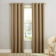 thumbnail image 1 of Amay Blackout Grommet Curtain Panel Taupe 52 Inch Wide by 95 Inch Long- 1Panel, 1 of 6