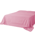 thumbnail image 1 of Amay Premium Organic Cotton Flat Sheet, 500 Thread Count Luxury Top Sheet, Cooling & Durable Bedding Sheets, Wyoming King, Baby Pink (110" x 116") 1 Piece, 1 of 7