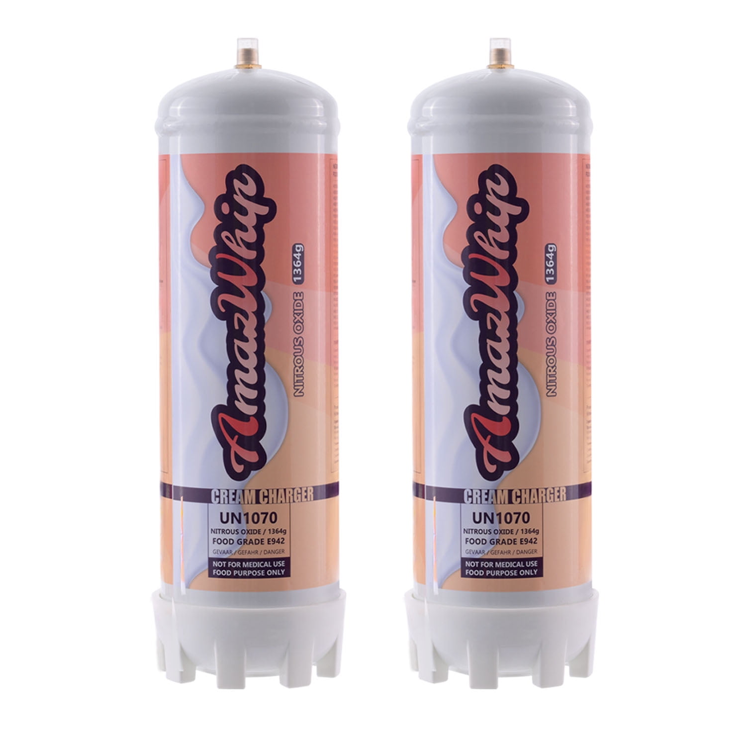 AmazWhip Whipped Cream Charger 2.2L Tanks 2.2L Whip Cream Charger