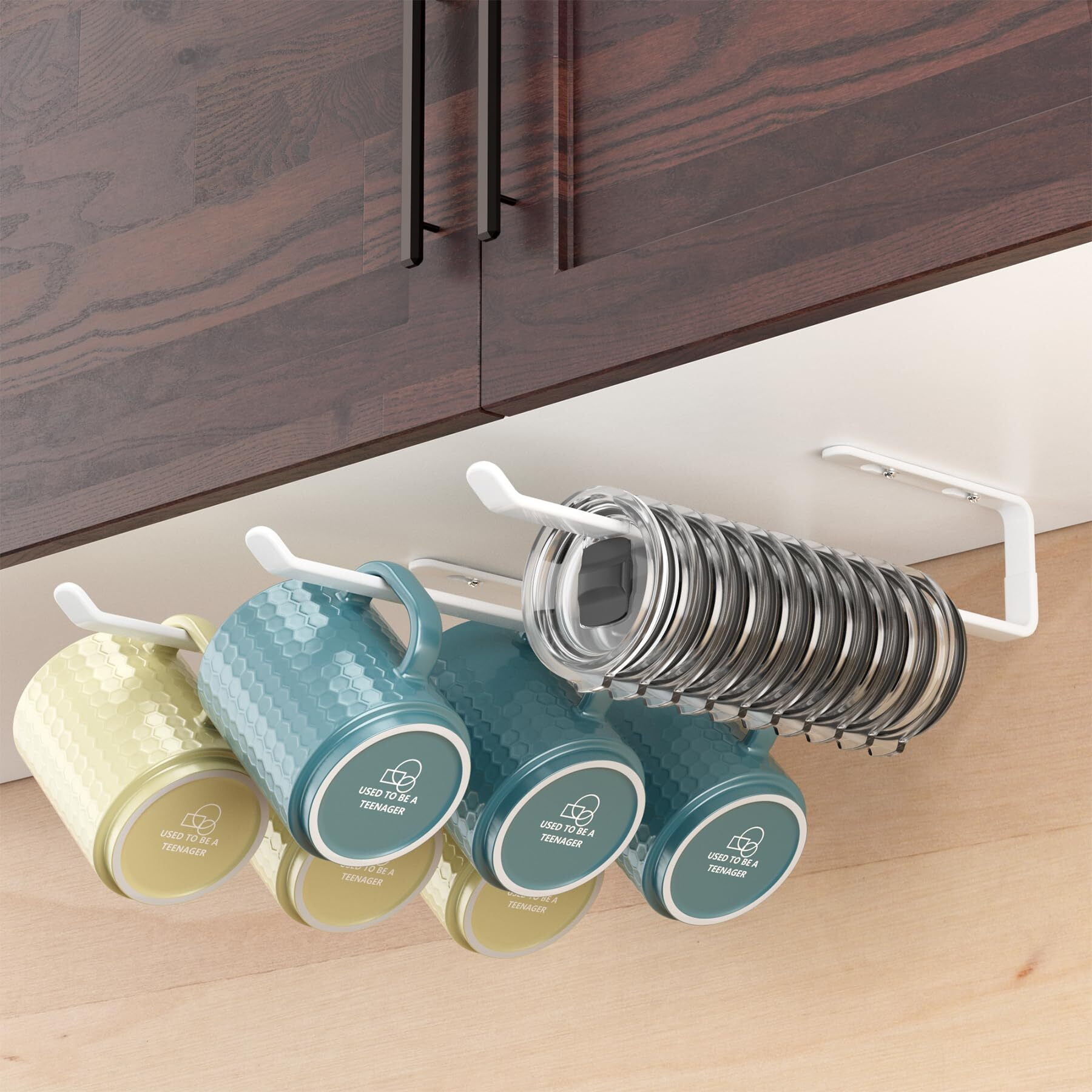Mug Organizer For Cabinet