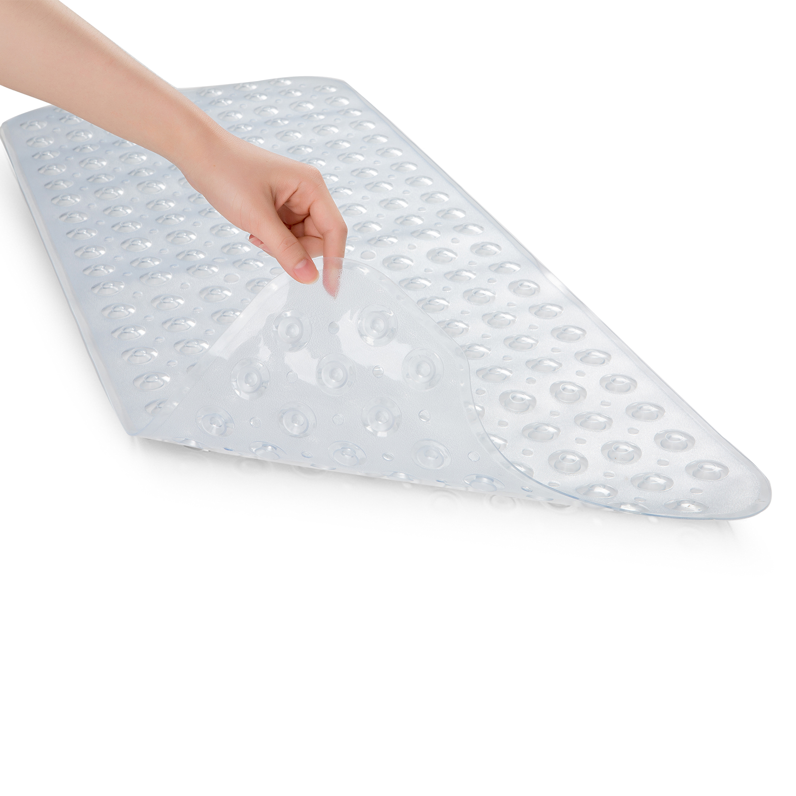 AmazerBath Bath Tub Mat Non Slip, 40 x 16 inches NonSlip Shower Mats