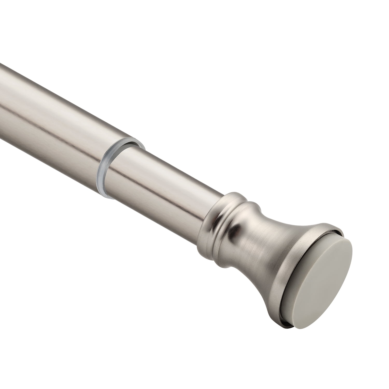 AmazerBath Tension Shower Curtain Rod, 54-90 inches, Rust-Resistant ...