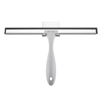 AmazerBath Squeegee for Shower Glass Door, Shower Squeegee for Glass Doors - All-Purpose Squeegee with Hook for Shower Doors, Windows, Mirrors, Tiles and Car Glass - 10 Inches