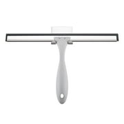 AmazerBath Squeegee for Shower Glass Door, Shower Squeegee for Glass Doors - All-Purpose Squeegee with Hook for Shower Doors, Windows, Mirrors, Tiles and Car Glass - 10 Inches