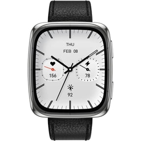 Amazfit Active 2 (Square) Smart Watch - Black Leather