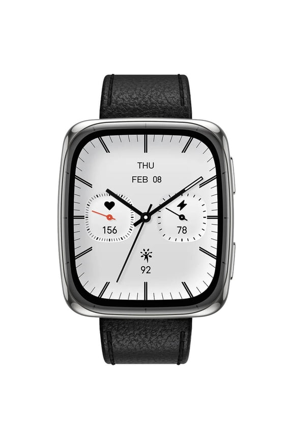 Active 2 (Square) Smart Watch - Black Leather