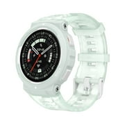 Amazfit Active Edge Smart Watch 22mm with Mint Green Silicone band