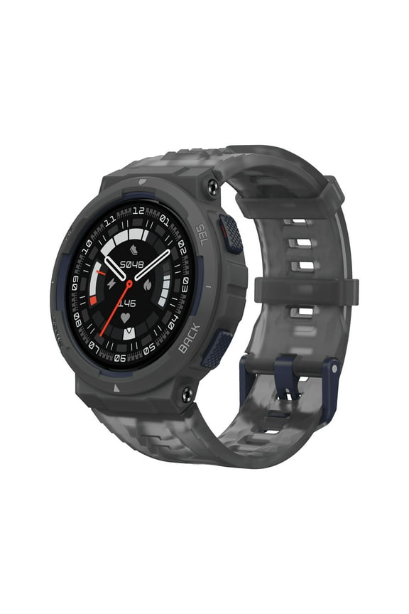 Active Edge Smart Watch with Stylish Rugged Sport & Fitness Design ? Midnight Pulse