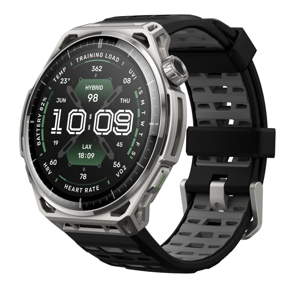 Amazfit Balance 3 GPS Smartwatch, 48mm 1.5"AMOLED Sapphire Glass, Stainless Steel Case, 21-Day Battery, Flashlight, Offline Maps, 10 ATM, 180+ Sports & HYROX Fitness Tracker for Android & iPhone