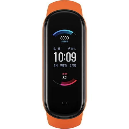 Amazfit - Band 5 Fitness Tracker 1.1" Polycarbonate - Orange