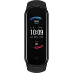 Amazfit Band 5 Activity Fitness Tracker with Alexa Built-in, 15-Day Battery Life, Blood Oxygen, Heart Rate, Sleep & Stress Monitoring, 5 ATM Water Resistant, Fitness Watch for Men Women Kids, Black