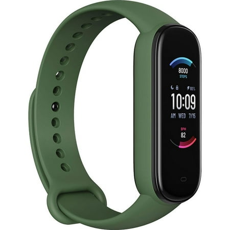 Amazfit - Band 5 Fitness Tracker 1.1" Polycarbonate - Olive