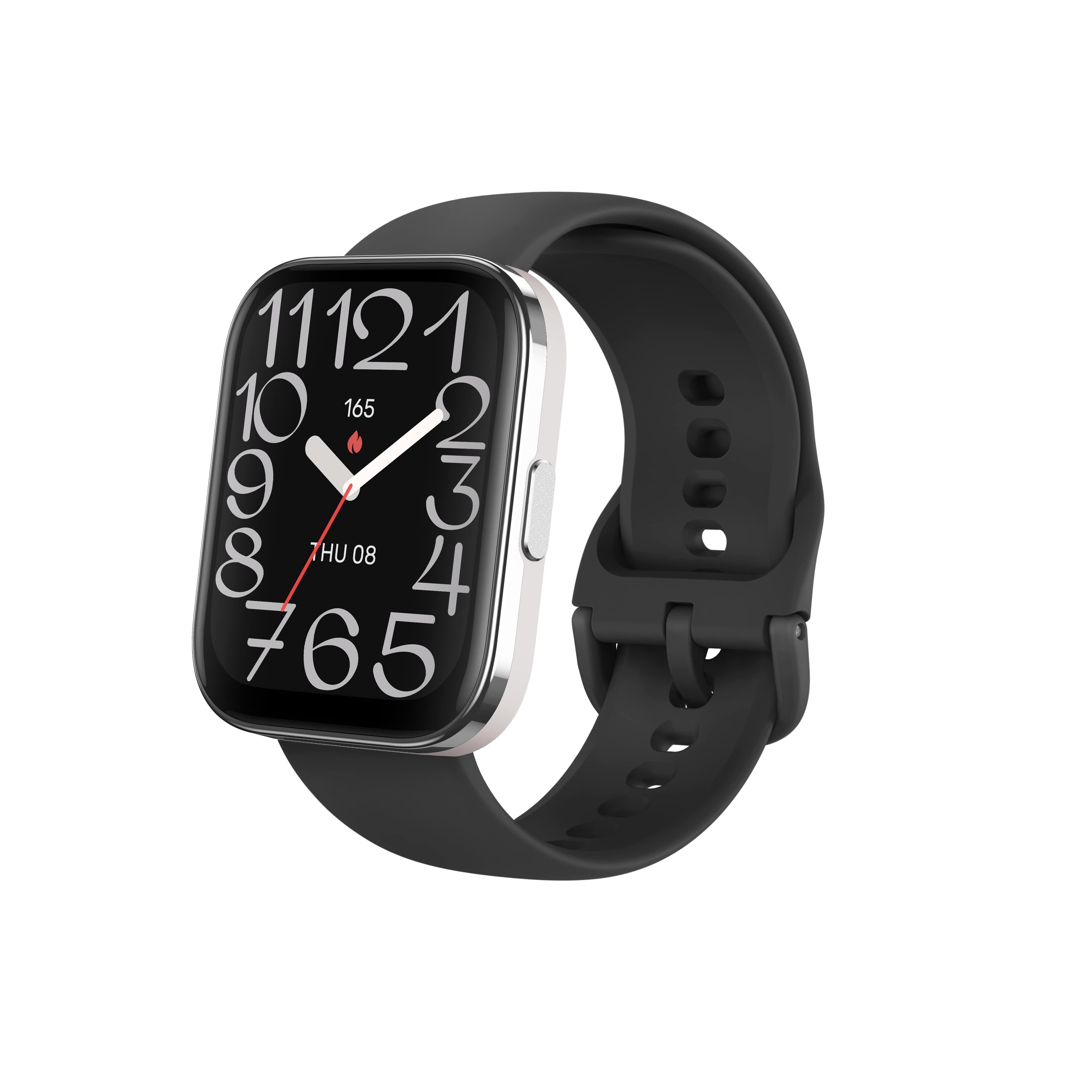 Amazfit Bip 5 Core Fitness Tracker: Heart Rate, Sleep Monitoring, 14-Day Battery, Water-Resistant, Black