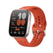 Amazfit Bip 6 Smart Watch 46mm, 14 Day Battery, 1.97 AMOLED Display, GPS & Free Maps, AI, Bluetooth Call & Text, w/Health, Fitness & Sleep Tracker, 140+ Workout Modes, Water-Resistance, Red