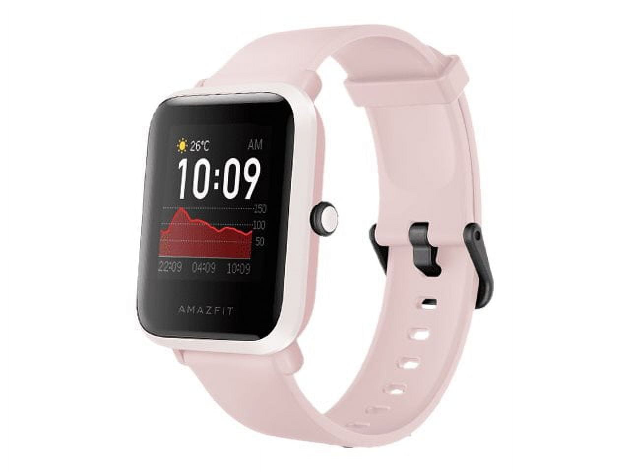 Amazfit Bip S - Warm pink - smart watch with strap - TPU silicone - warm  pink - display 1.28 - Bluetooth - 1.09 oz 