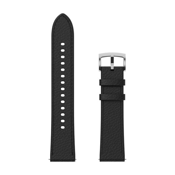 Amazfit Black Leather Strap (20mm)