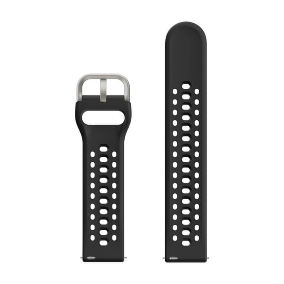 Amazfit Black Sport Silicone Strap (20mm)