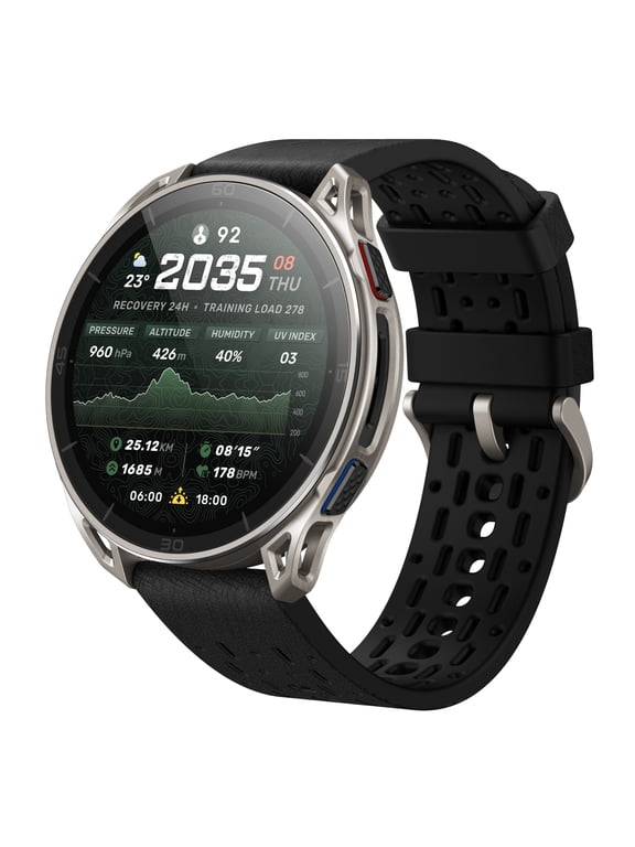 Cheetah 2 Ultra 47mm GPS Smartwatch, 1.5" AMOLED Sapphire Glass, Ti Case, 30-Day Battery, Flashlight, 64GB, Offline Maps, 5 ATM, 180+ Sports & HYROX Fitness Tracker for Android & iPhone