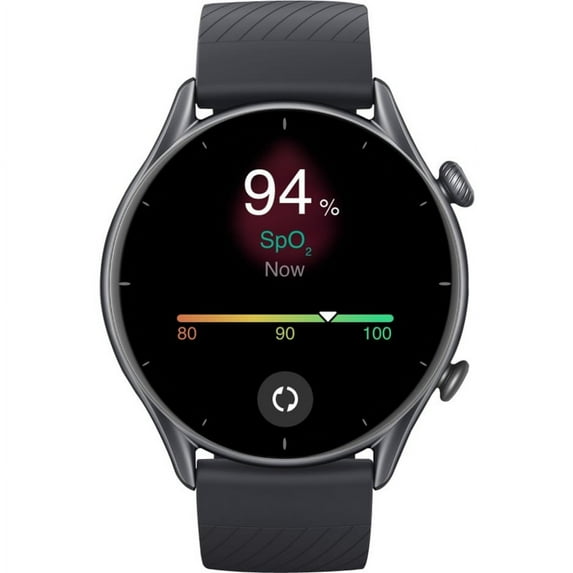 Amazfit GTR 3 (GPS) 35 mm Thunder Black Case with Thunder Black Band