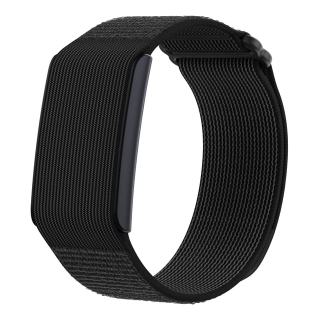 Amazfit Helio Strap Fitness Tracker Wristband, 24/7 Activity and Sleep Tracker, 10 Days Battery, No Subscription Fee, Android & iOS Compatible, Black