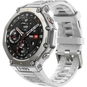 Amazfit T-Rex 3 Rugged Military Smart Watch 48mm, GPS (with Privacy), Offline Maps, Long Battery Life,328 Feet Water-Resistant, 170 Fitness/Sport Modes, AI, Voice Control, for Android or iPhone, Gray