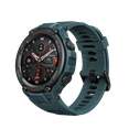 thumbnail image 1 of Amazfit T-Rex Pro Smart Watch: Rugged Outdoor GPS Fitness Watch - Blue - Silicone watchband, 1 of 10