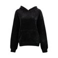 thumbnail image 1 of Amazhiyu Womens Oversized Hoodie Corduroy Long Sleeve Pullover Sweatshirts Ribbed Casual Fall Tops with Pocket, 1 of 5